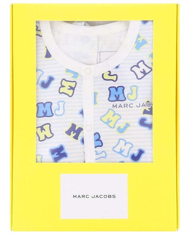 Pyjama bébé en coton imprimé lettres THE MARC JACOBS