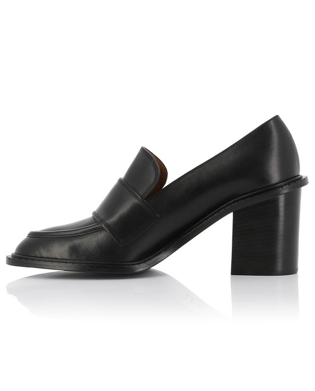Osimo leather heeled loafers ATP ATELIER