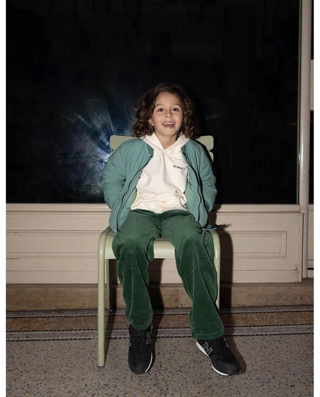 Girl&#039;s paperbag corduroy trousers STELLA MCCARTNEY KIDS