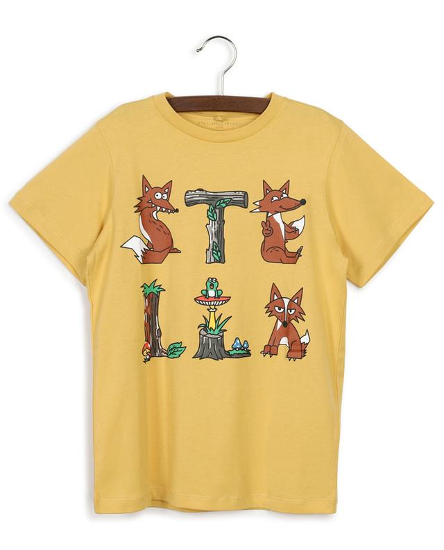 Stella Fox printed boy&#039;s T-shirt STELLA MCCARTNEY KIDS
