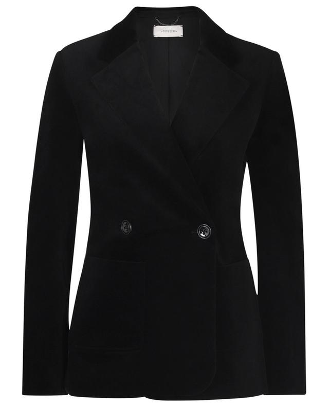 Twisted Structure cotton and lyocell cinched blazer DOROTHEE SCHUMACHER