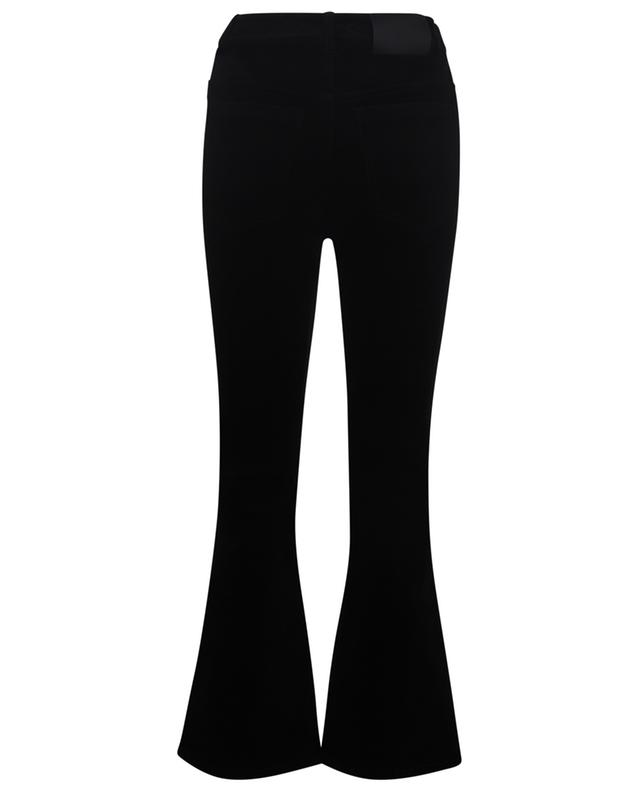 Twisted Structure velvet bootcut trousers DOROTHEE SCHUMACHER