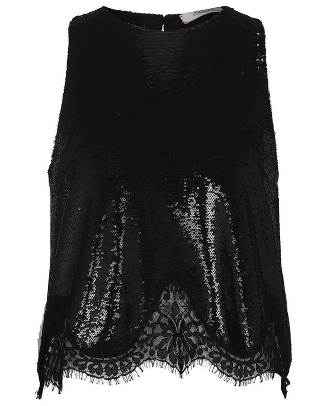 Sparkling Moments sequinned sleeveless top DOROTHEE SCHUMACHER
