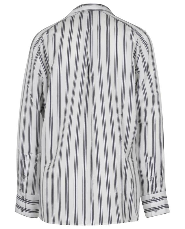 Isobel striped viscose and silk shirt HANA SAN
