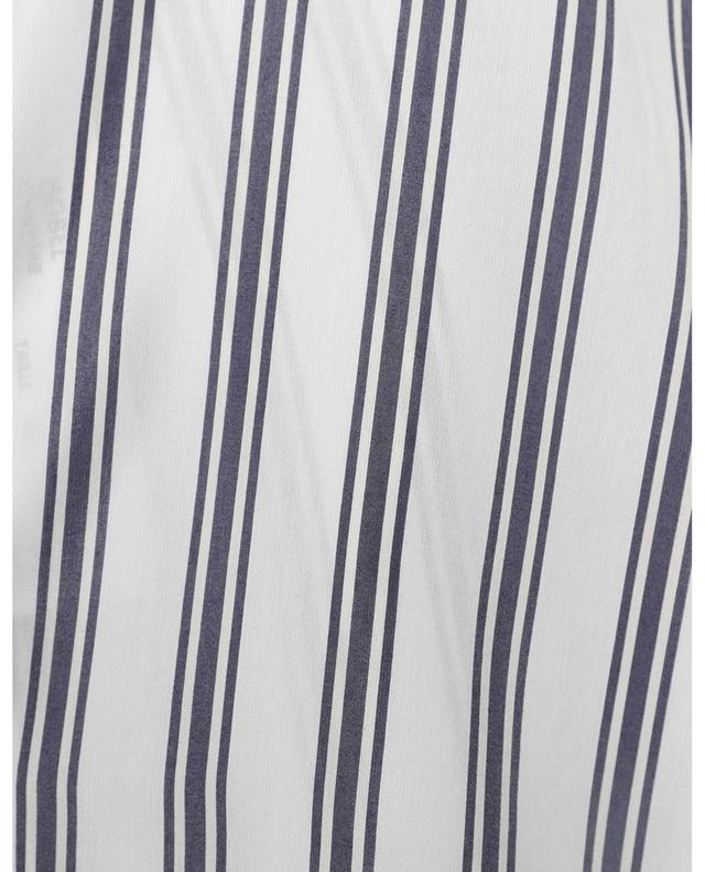 Isobel striped viscose and silk shirt HANA SAN
