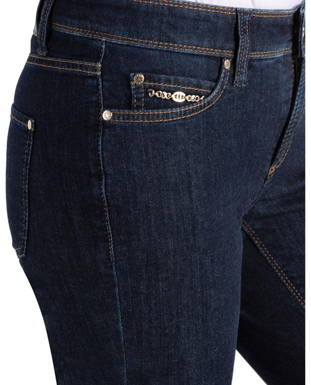 Dunkle verkürzte Slim-Fit-Jeans Piper Short CAMBIO