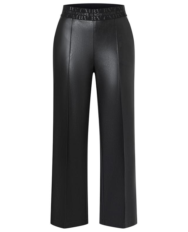 Cameron Comfy wide-leg faux leather trousers CAMBIO