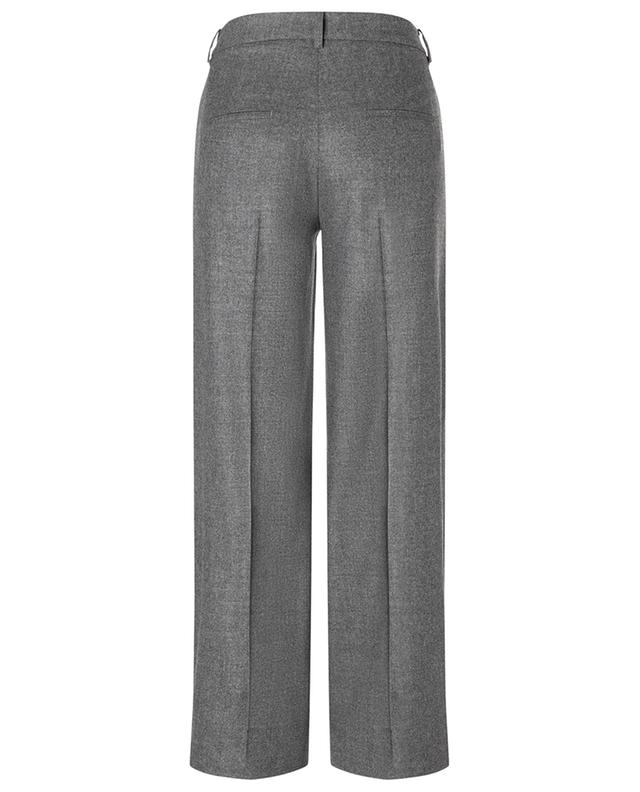 Mira flannel waistband tuck trousers CAMBIO