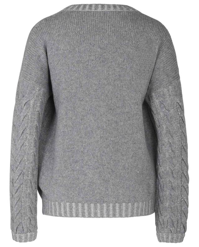 Pullover mit Rundhalsausschnitt aus Wolle und Viskose GRAN SASSO