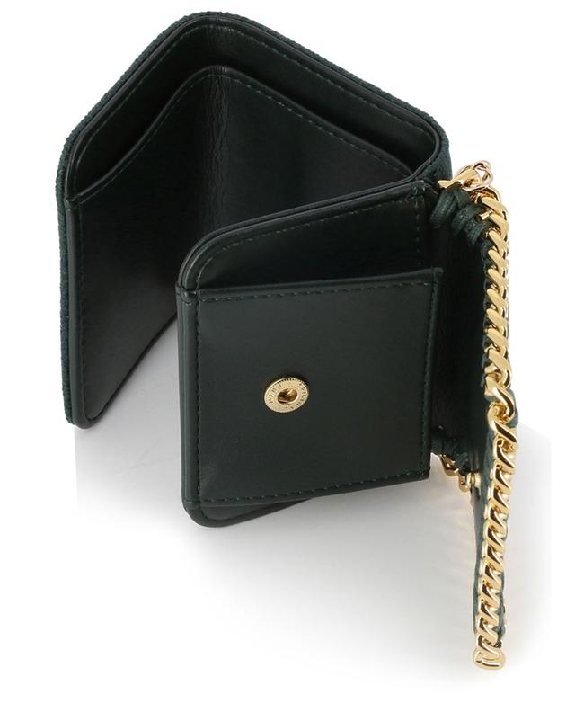 Dreigeteilte Mini-Brieftasche aus Kunstleder Falabella STELLA MCCARTNEY