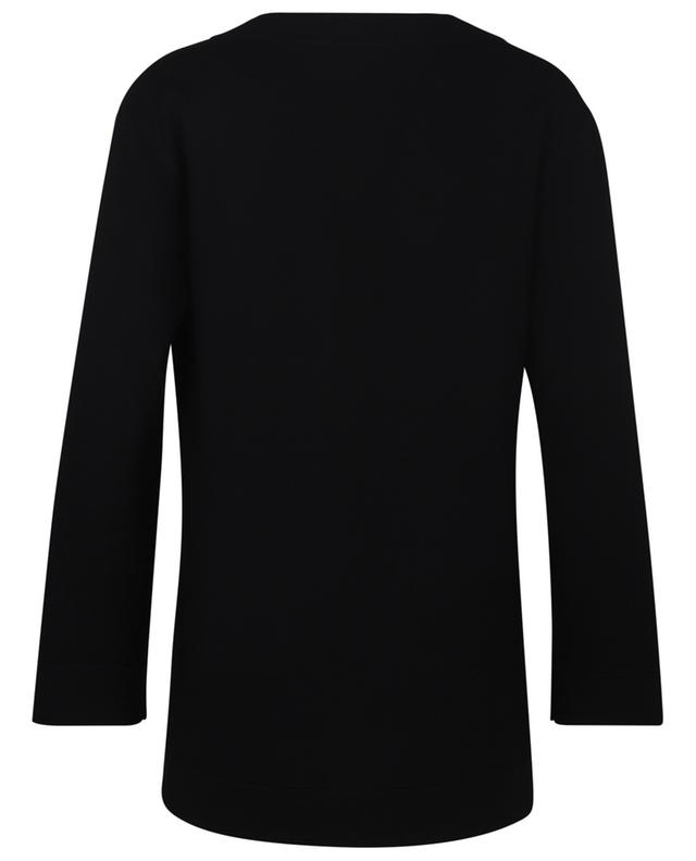 Pullover mit V-Ausschnitt aus Schurwolle GRAN SASSO
