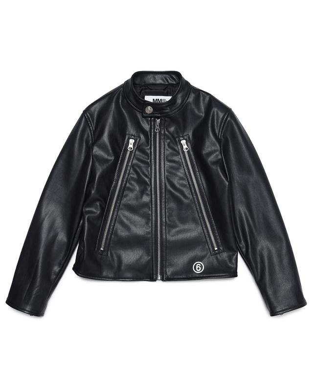 Boy&#039;s faux leather jacket MM6