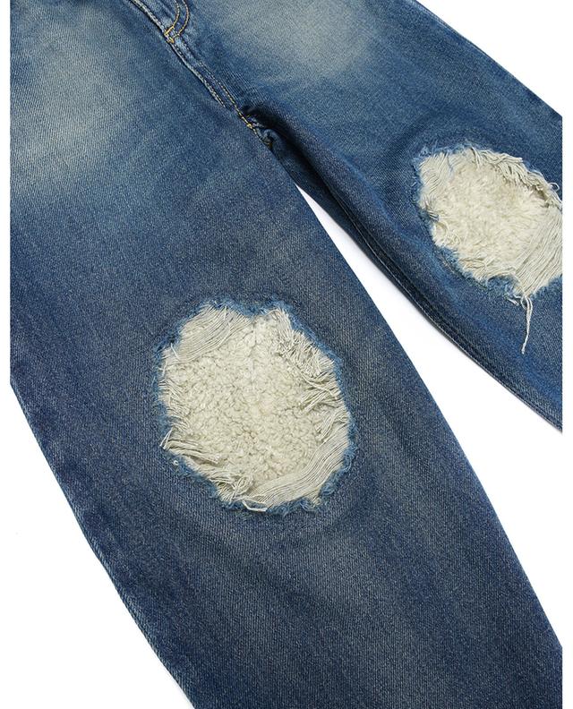 Weite Mädchen-Jeans mit Rissen MM6