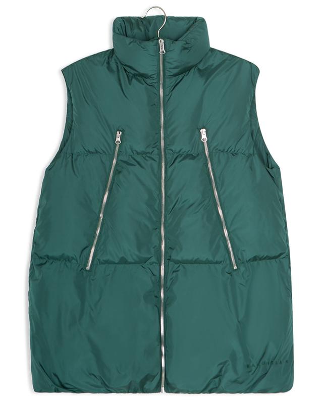 MARGIELA 6 sleeveless oversize boy&#039;s puffer jacket MM6