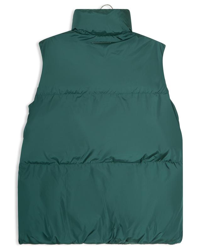 MARGIELA 6 sleeveless oversize boy&#039;s puffer jacket MM6