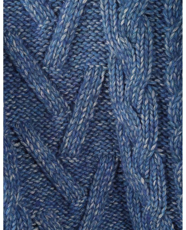 Oversized turtleneck cable knit jumper GANNI