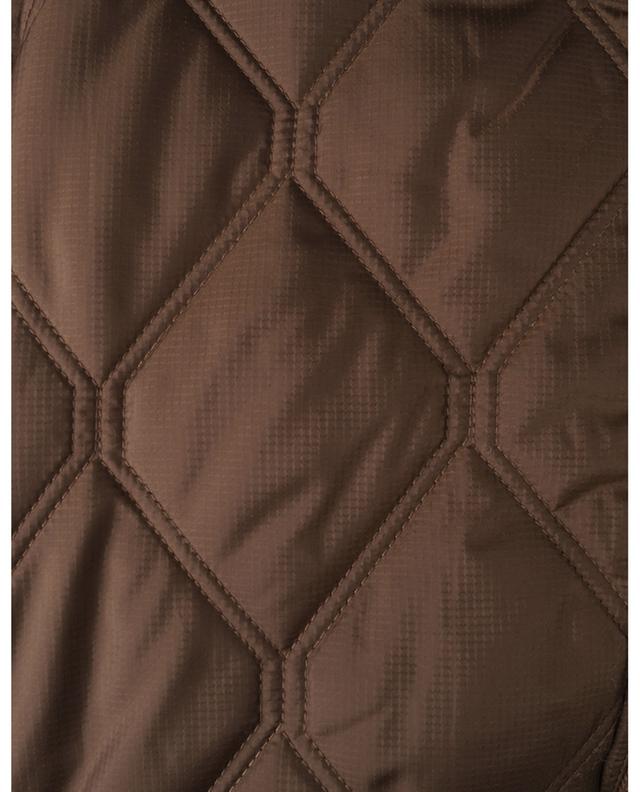 Quilted oversize ripstop coat GANNI