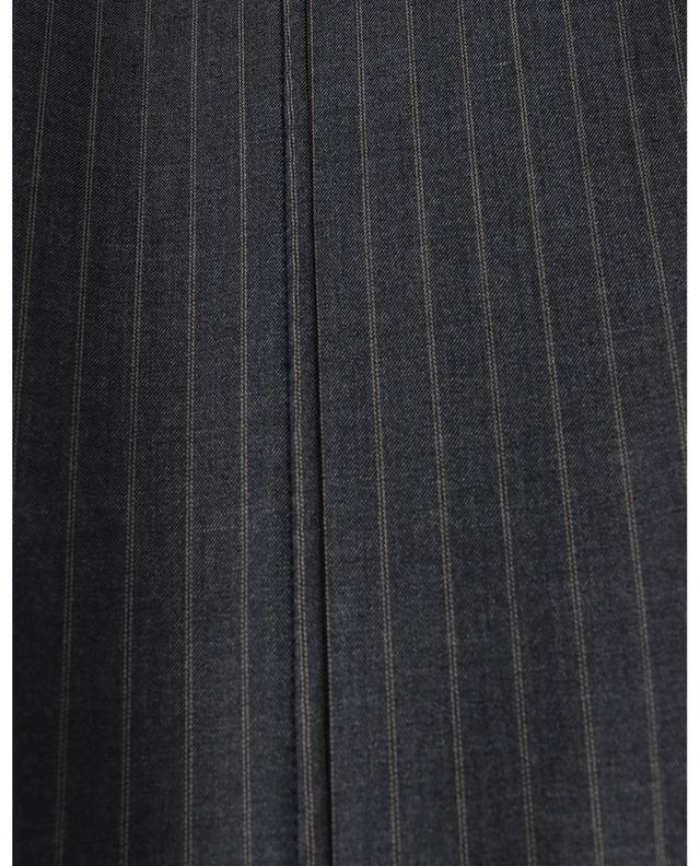 Striped high-rise wide-leg trousers GANNI