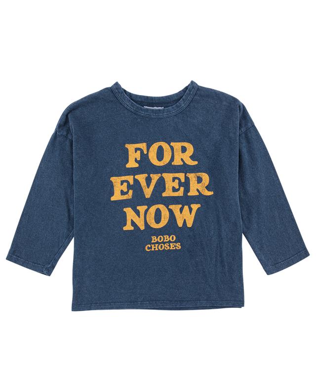 Forever Now long-sleeved boy&#039;s T-shirt BOBO CHOSES