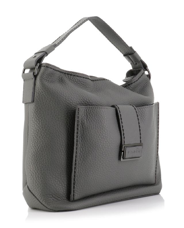 Agata grain leather handbag PLINIO VISONA&#039;