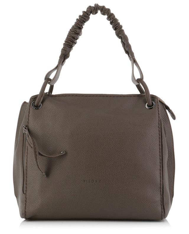 Angela grain leather handbag PLINIO VISONA&#039;