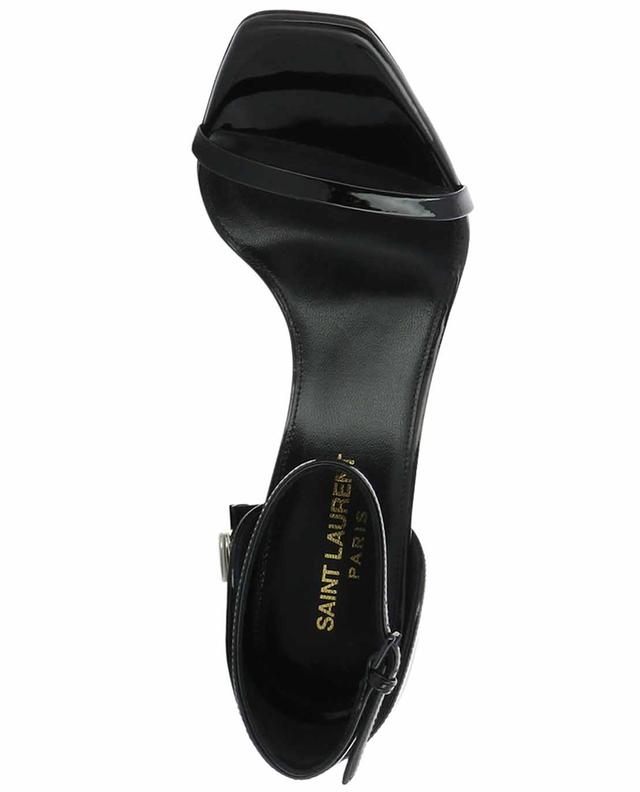 Opyum 110 heeled patent leather sandals SAINT LAURENT PARIS