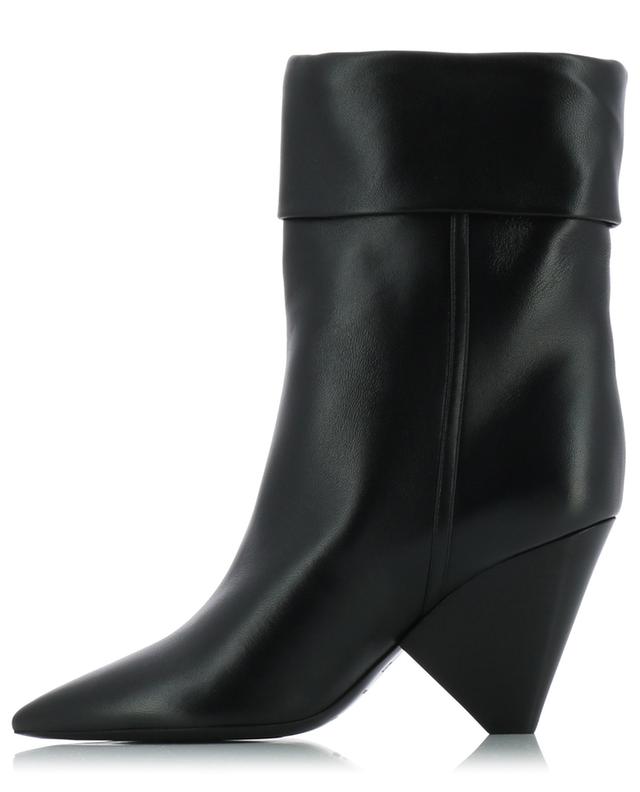 Liz 85 smooth leather ankle boots SAINT LAURENT PARIS