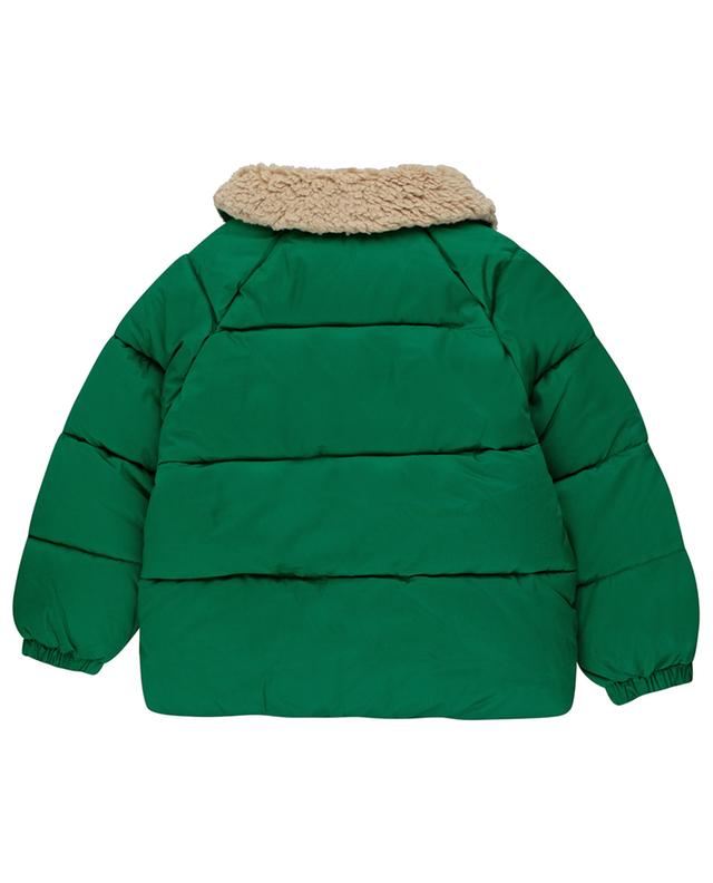 Sherpa collar children&#039;s quilted jacket TINYCOTTONS