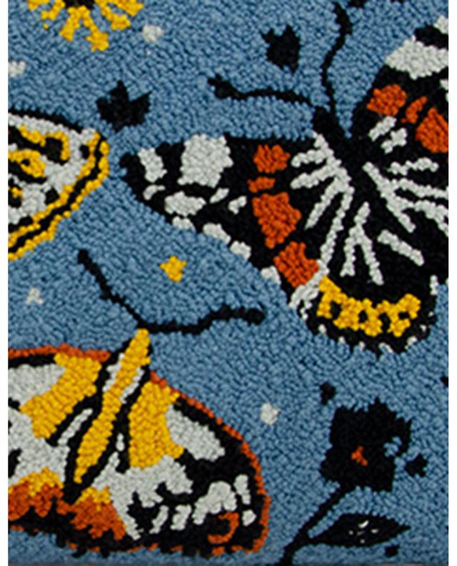 Meadow Ocean butterfly adorned pouch MAMA TIERRA