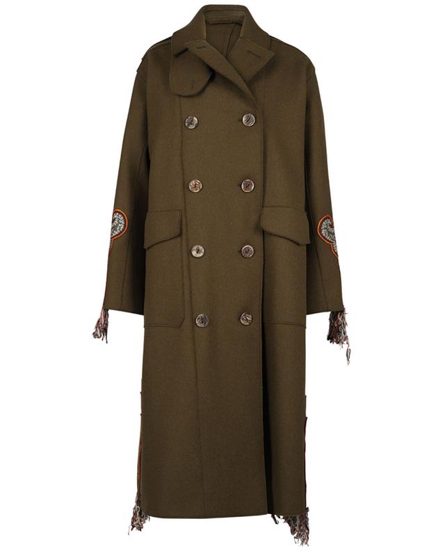 Double-breasted wool trench coat ETRO