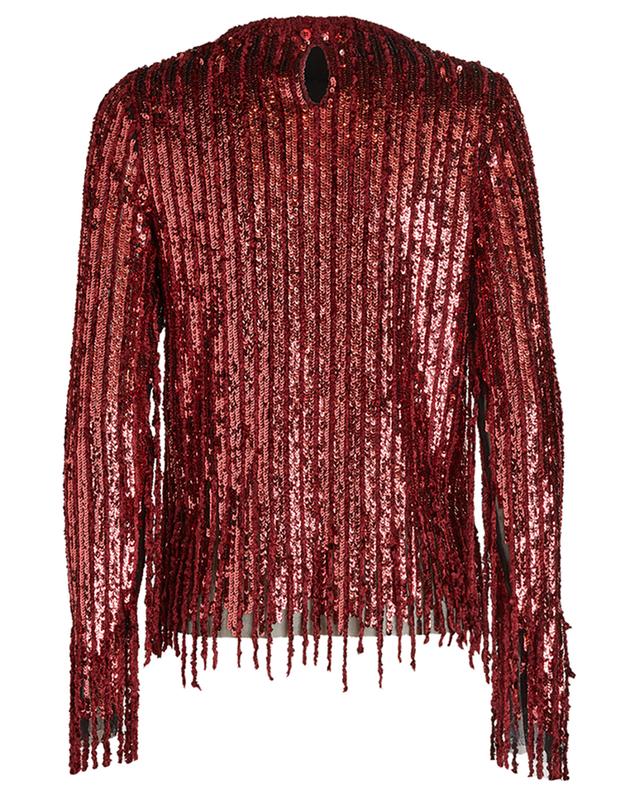 Fringed sequined top ETRO