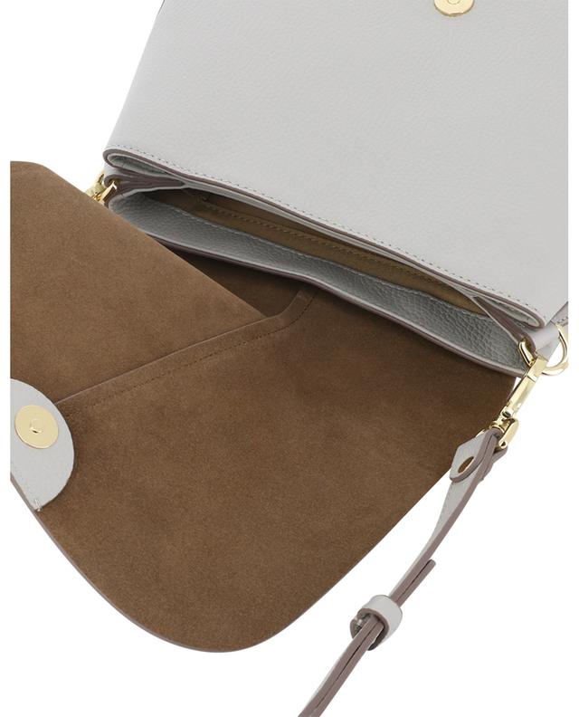 Helena Round grained leather shoulder bag GIANNI CHIARINI