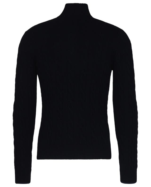 Cashmere cable knit high neck jumper GRAN SASSO