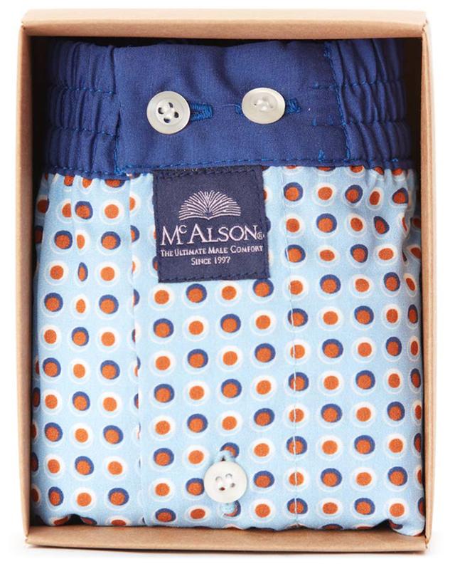 Polka dot cotton boxer shorts MC ALSON