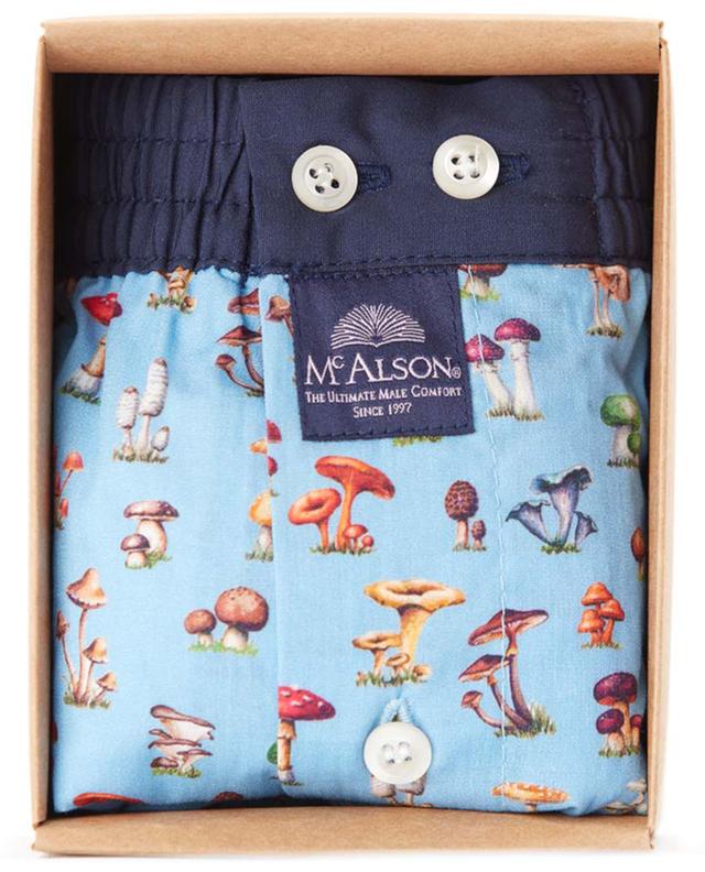 Mushrooms printed cotton boxer shorts MC ALSON
