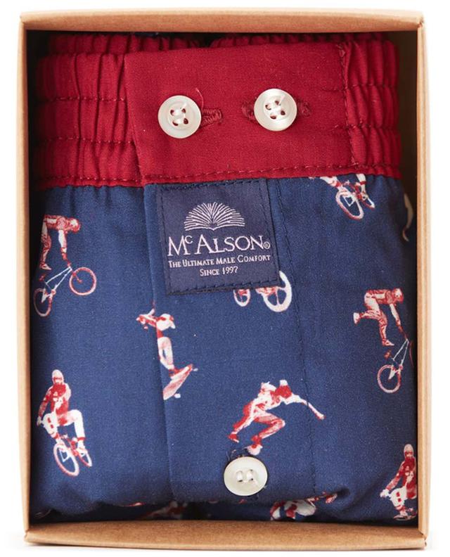 BMX &amp; Skateboard printed cotton boxer shorts MC ALSON