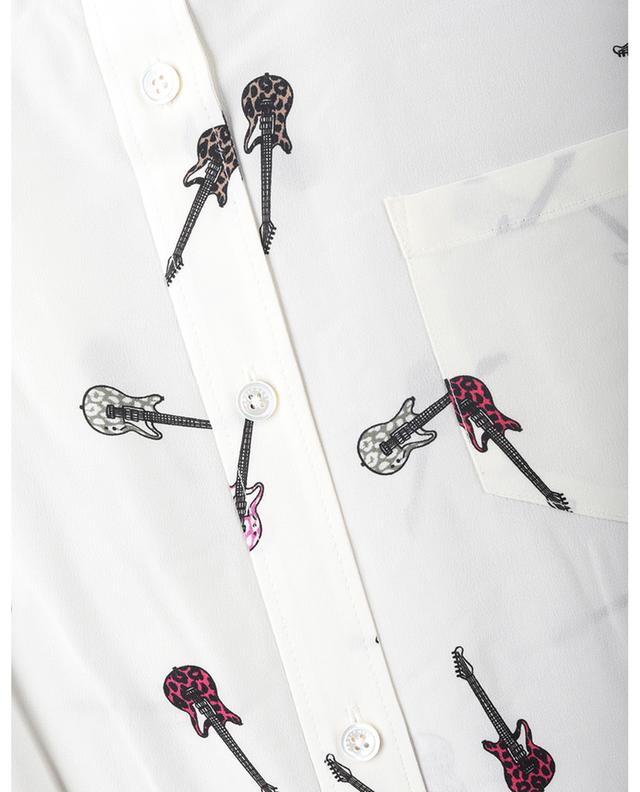 Leema silk long-sleeved shirt EQUIPMENT