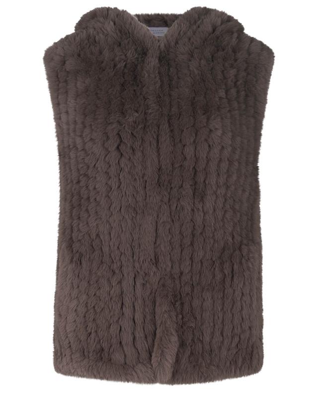 Fur effect hooded vest GRAHAM&amp;MARSHALL