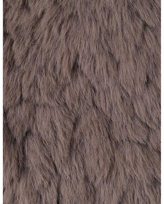 Fur effect hooded vest GRAHAM&amp;MARSHALL
