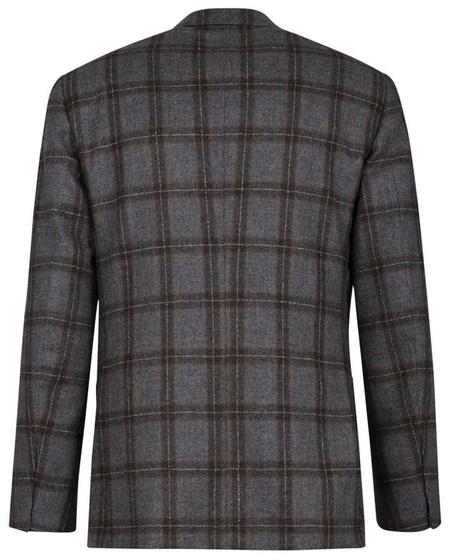 Meda checked wool and cashmere blazer SANT&#039;ANDREA