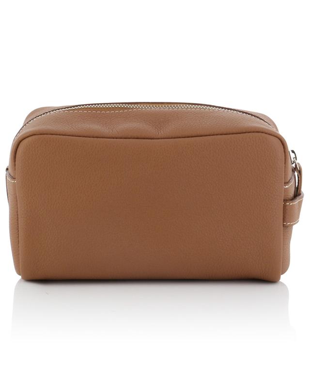 Grained leather toiletry bag BERTHILLE MAISON FRANCAISE