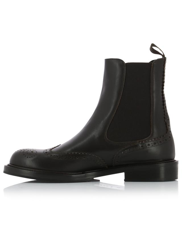 Patrick 30 perforated smooth leather chelsea ankle boots BONGENIE GRIEDER