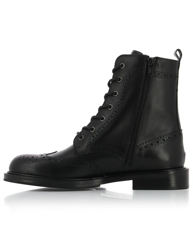 Phil 30 perforated leather lace-up ankle boots BONGENIE GRIEDER
