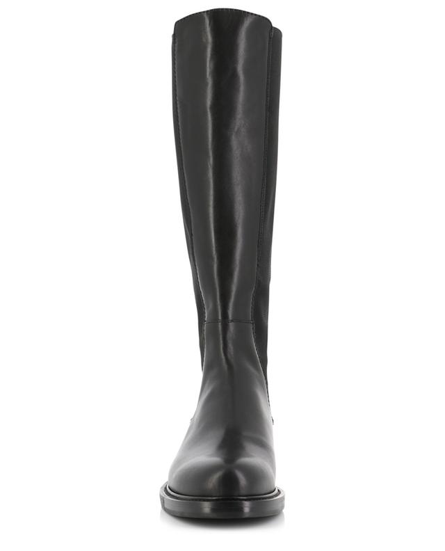 Pernille flat smooth leather boots BONGENIE GRIEDER
