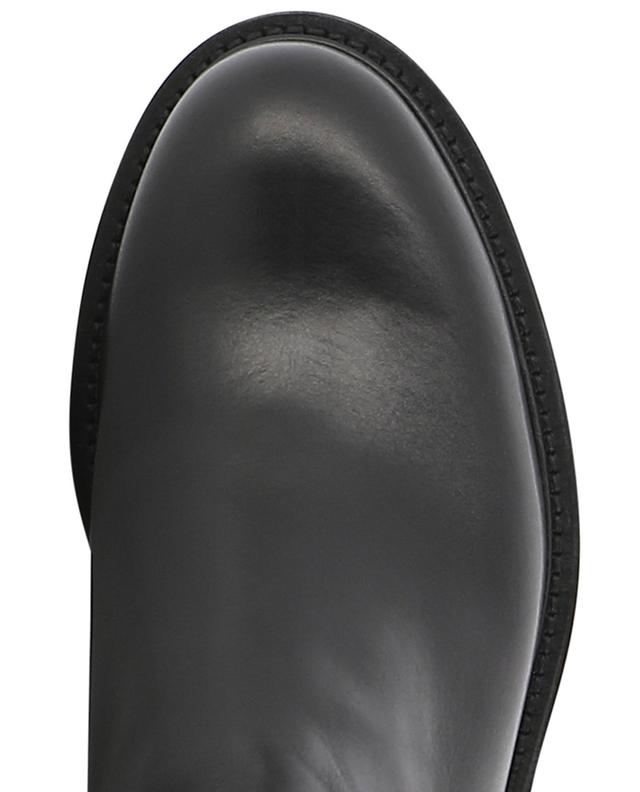 Pernille flat smooth leather boots BONGENIE GRIEDER