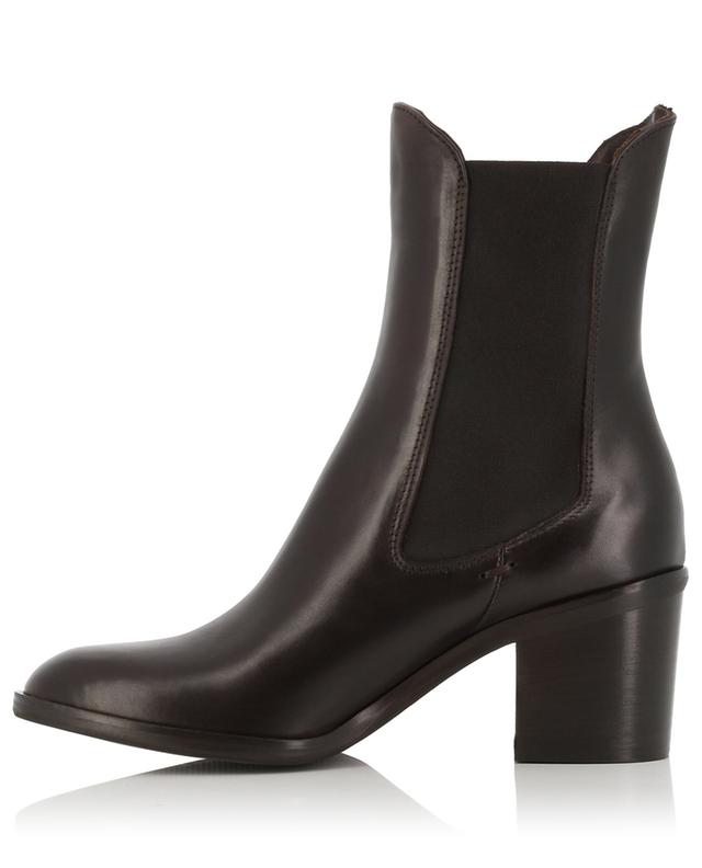 Heeled shiny leather chelsea ankle boots BONGENIE GRIEDER