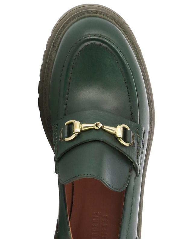 Lugged sole smooth leather loafers BONGENIE GRIEDER