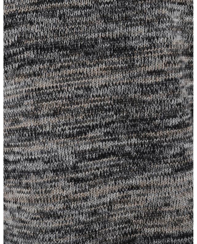 Tweed effect recycled cashmere turtleneck jumper CHLOE