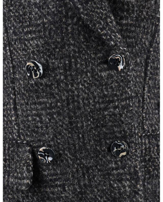 Zweireihiger Tweed-Blazer mit niedriger Belastung CHLOE