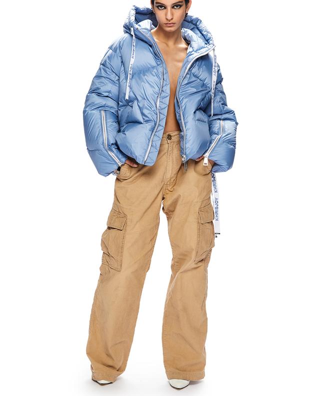 Puff Khris Iconic Shiny short down jacket KHRISJOY